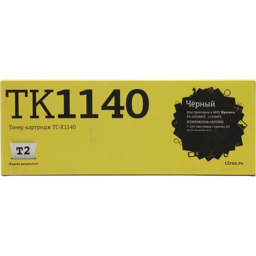 Картридж черный (или контейнер с черными чернилами) T2 TC-K1140