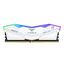 DDR5 TEAMGROUP T-Force Delta RGB 32GB (2x16GB) 6400MHz CL32 (32-39-39-84) 1.35V / FF4D532G6400HC32ADC01 / White,  