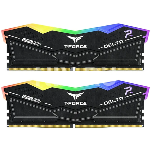 FF3D532G6000HC28ADC01 DDR5 TEAMGROUP T-Force Delta RGB 32GB (2x16GB) 6000MHz CL28 (28-36-36-76) 1.40V / Black