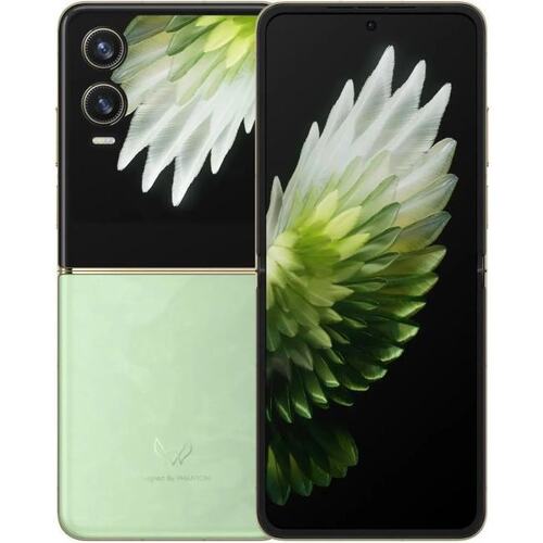 Ae11 256+8 travertine green Смартфон Tecno Phantom V Flip2 8+256Gb зеленый