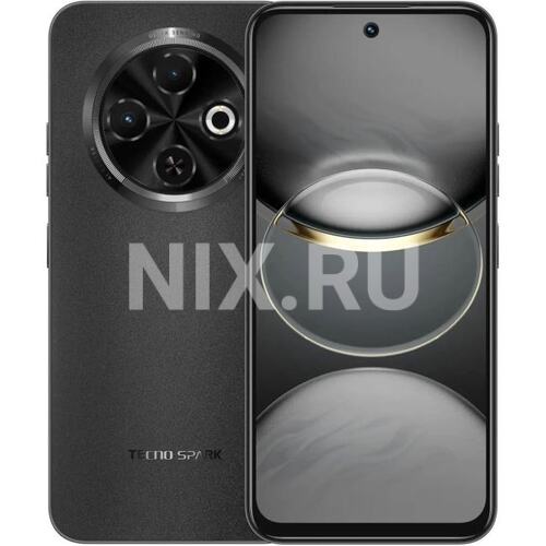 KL5N 128+4 Orbit Black Смартфон Tecno SPARK 30c KL5N 4/128Gb Orbit Black (KL5N 128+4 Orbit Black)