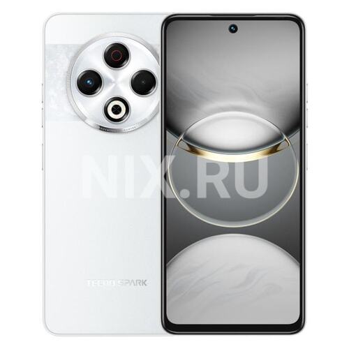 Kl6 256+8 astral ice Смартфон Tecno SPARK 30 8+256Gb серебристый