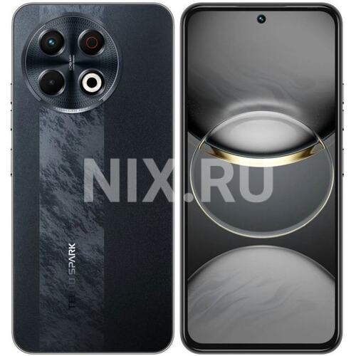 Kl7 256+8 Obsidian Edge Смартфон Tecno SPARK 30 Pro 8+256Gb черный
