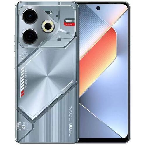Li6 128+8 starry silver Смартфон Tecno Pova 6 Neo 8+128Gb серебристый