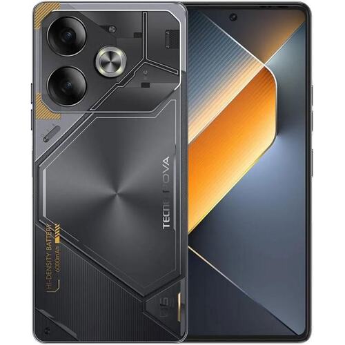 LI7 256+8 METEORITE GREY Смартфон Tecno Pova 6 256Gb 8Gb серый моноблок 3G 4G 2Sim 6.8" 1080x2460 Android 14 108Mpix 80