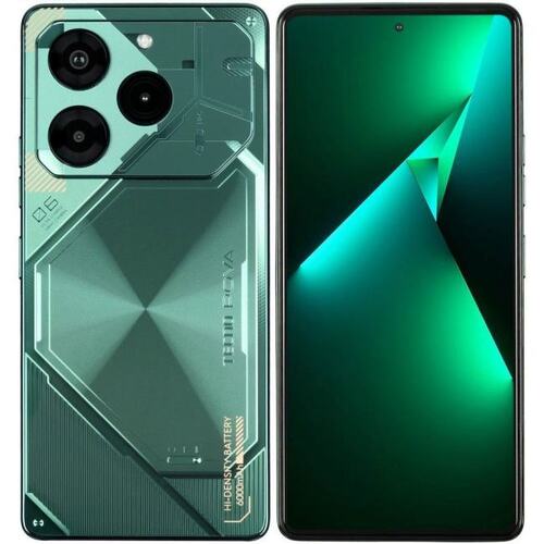 Li9 256+12 comet green Смартфон Tecno Pova 6 Pro 5G 12+256Gb зеленый