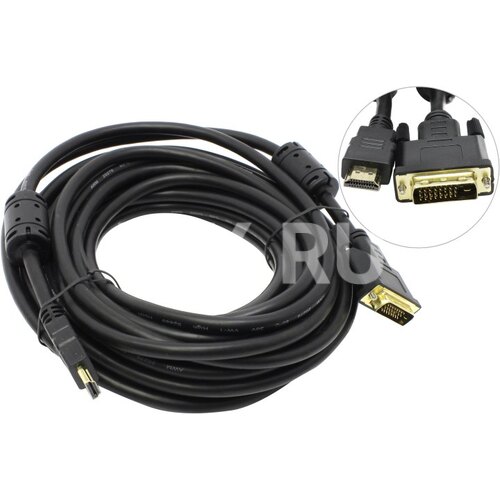 Кабель HDMI <-> DVI-D Telecom CG481F-10m 10 м.