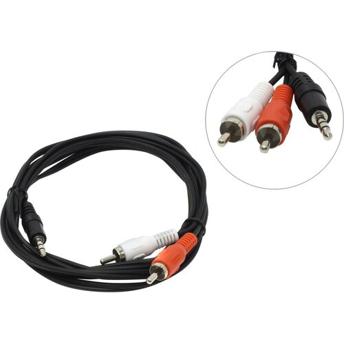 Кабель-переходник Jack 3.5 -> 2xRCA Telecom TAV7183 2 м.