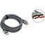 Кабель DisplayPort <-> DisplayPort Telecom TCG850-2M кабель в оплетке 2 м., вид основной