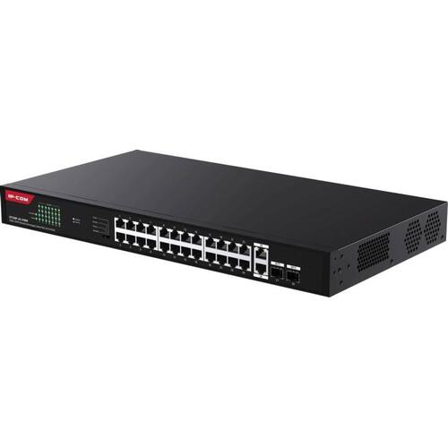 Сетевой коммутатор TENDA G1128P-24-410W Настольное исполнение Стойка G1128P-24-410W