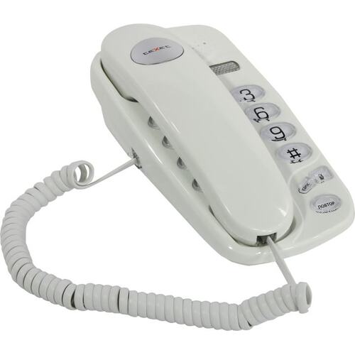 Проводной телефон Texet TX-238 Белый