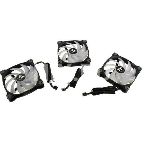 Вентилятор для корпуса Thermaltake Pure Plus 14 LED RGB Radiator Fan TT Premium Edition (3 штуки) (CL-F064-PL14SW-A)