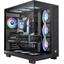 Корпус Miditower Thermaltake View 380 XL TG ARGB ATX без БП с окном, вид коллаж
