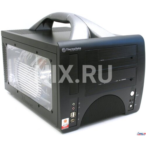Корпус Minitower Thermaltake LANBOX MicroATX 450 Вт с окном
