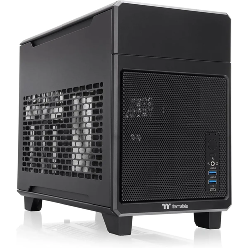 CA-11A-00S1NN-00 Корпус Thermaltake TR100 черный без БП miniITX 8x140mm 2x200mm 2xUSB3.0 audio bott PSU