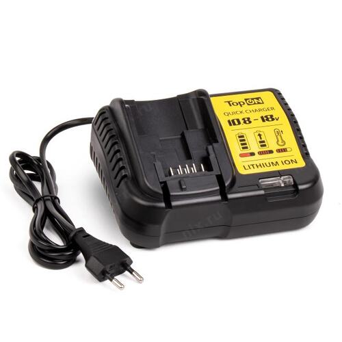 TopON TOP-BD3A Зарядное устройство TopON для аккумуляторов Black+Decker BD3A 10.8-18V 3A
