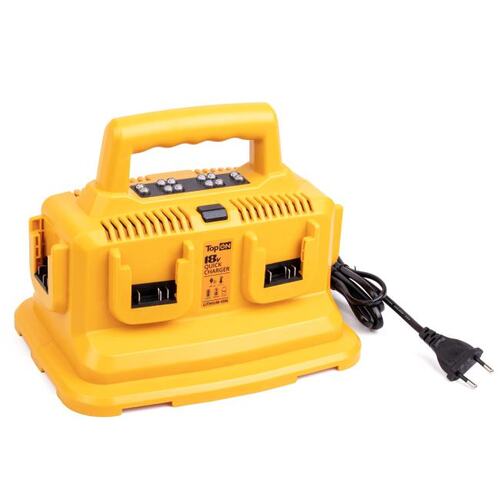 TopON TOP-DCB104-6P Зарядное устройство TopON для аккумуляторов DeWalt 18-21V 3.4A на 6 АКБ