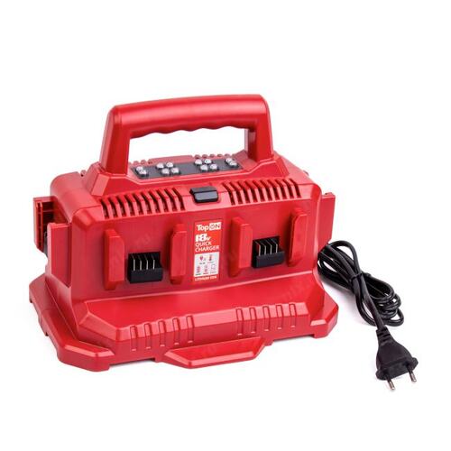 TopON TOP-M18PC6 Зарядное устройство TopON для аккумуляторов Milwaukee 18-21V 3.4A PC6 на 6АКБ.