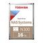   3.5" Toshiba NAS N300 16  HDWG31GUZSVA SATA 6Gb/s (SATA-III),  