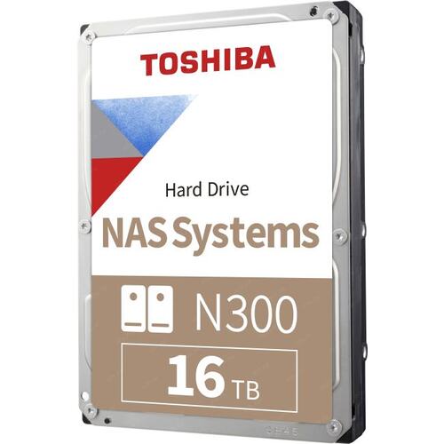 Жесткий диск 3.5" Toshiba NAS N300 16 Тб HDWG31GUZSVA SATA 6Gb/s (SATA-III)