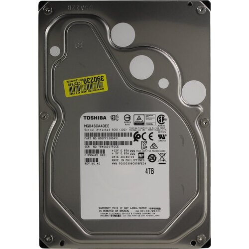 Жесткий диск 3.5" Toshiba MG04SCA 4 Тб MG04SCA40EE SAS 12Gb/s