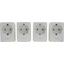 Умная розетка TP-LINK Tapo P110 (4-pack), вид спереди