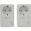 TP-LINK <TL-PA7017P KIT> Адаптер Powerline (PLC адаптер) (1 x 1 Гбит/с), вид спереди