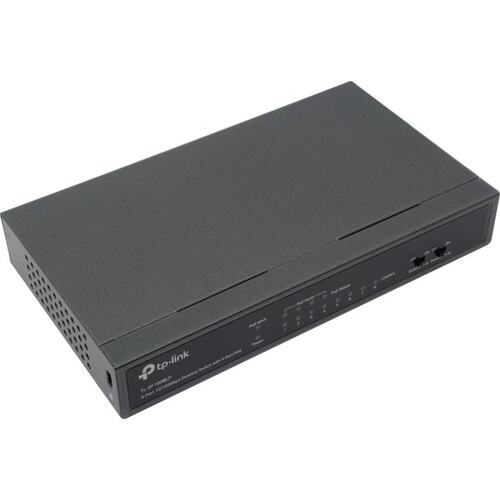 TP-LINK <TL-SF1008LP> Неуправляемый коммутатор (8 x 100 Мбит/с, 4 порта IEEE 802.3af (PoE))