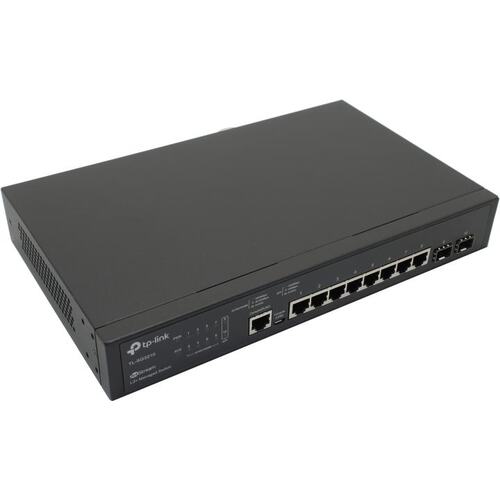 TP-LINK <TL-SG3210> Управляемый коммутатор (8 x 1 Гбит/с, 2 x SFP)