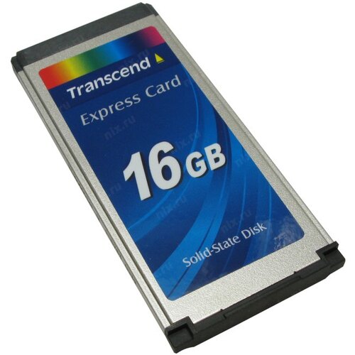 SSD Transcend <ExpressCard/34 Solid State Disk TS16GSSD34E-M>