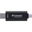 Флешка Transcend ESD310C TS256GESD310C USB/USB-C OTG 256 ГБ, вид сверху