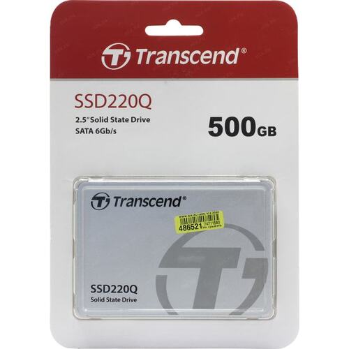 SSD Transcend SSD220Q <TS500GSSD220Q> (500 Гб, 2.5\