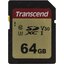   Transcend 500S TS64GSDC500S SDXC V30, UHS-I Class 3 (U3) 64 ,  