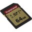   Transcend TS64GSDC500S SDXC V30, UHS-I Class 3 (U3) 64 ,  