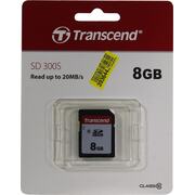   Transcend TS8GSDC300S SDHC Class 10 8 