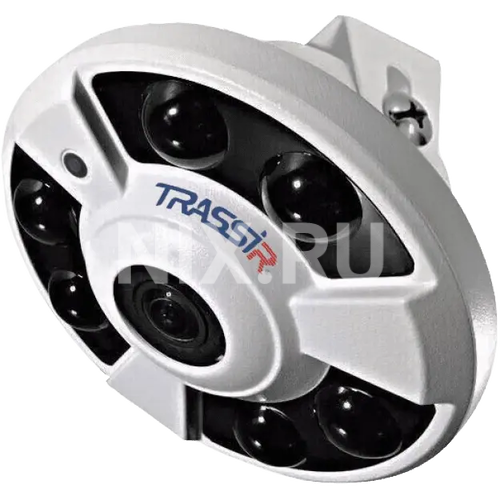 Камера видеонаблюдения IP Trassir TR-D9151IR2 1.4-1.4мм корп.:белый