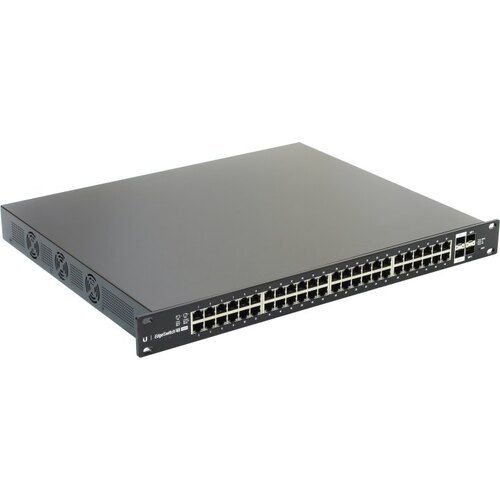 UBIQUITI <ES-48-500W> Управляемый коммутатор (48 x 1 Гбит/с, 2 x SFP, 2 x SFP+, 48 портов IEEE 802.3at (PoE+))