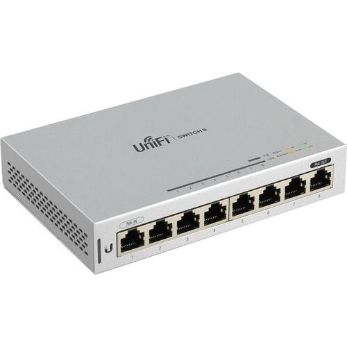 UBIQUITI <US-8> Управляемый коммутатор (8 x 1 Гбит/с, 1 порт Passive PoE)