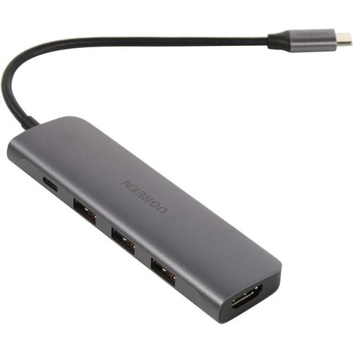 Док-станция USB Type C -> HDMI + USB Type A Ugreen 50209 5-in-1 USB C Hub with 4K HDMI