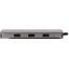 Док-станция USB Type C -> HDMI/VGA + USB Type A + LAN + CR Ugreen 50538 8-in-1 USB C Hub, вид спереди
