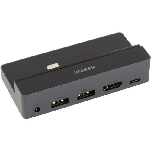Док-станция USB Type C -> HDMI + USB Type A + audio Ugreen 70688 5-in-1 USB C Hub for iPad Pro