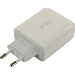 UGREEN CD170 White <60468> Зарядное устройство USB (Вых. DC5/9/12/15/20V, 36W, USB+USB-C, быстрая зарядка)
