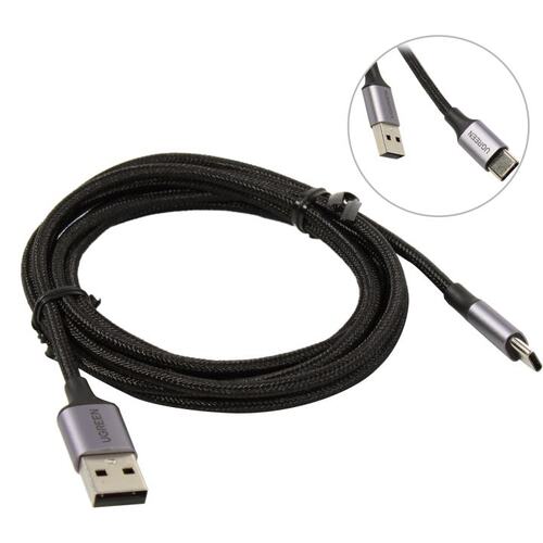 Ugreen US288 кабель в оплетке 2 м. USB 2.0 A -> Type C