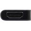 Док-станция USB Type C -> HDMI + USB Type A + CR VCOM CU4371, вид спереди