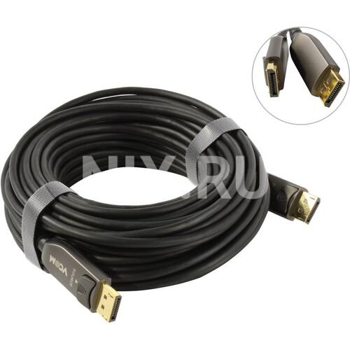 Оптический активный кабель DisplayPort -> DisplayPort VCOM D3751-15M 15 м.
