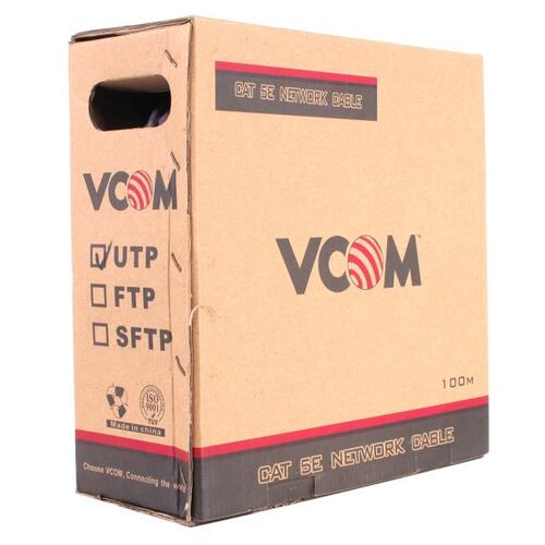 Кабель UTP VCOM VNC1000 Омедненный алюминий (CCA) 0.205 мм2 100 метров