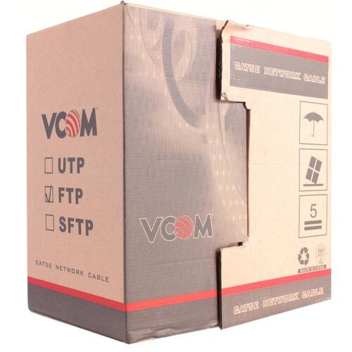 Кабель FTP VCOM VNC1110 Омедненный алюминий (CCA) 0.205 мм2 305 метров
