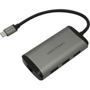 - USB Type C -> HDMI + USB Type A + LAN Vention CNCHB