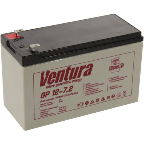 Аккумулятор для ИБП (батарея для UPS) Ventura GP 12-7.2 12В 7.2 Ач