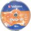 Диск DVD-R Verbatim 43523, вид спереди